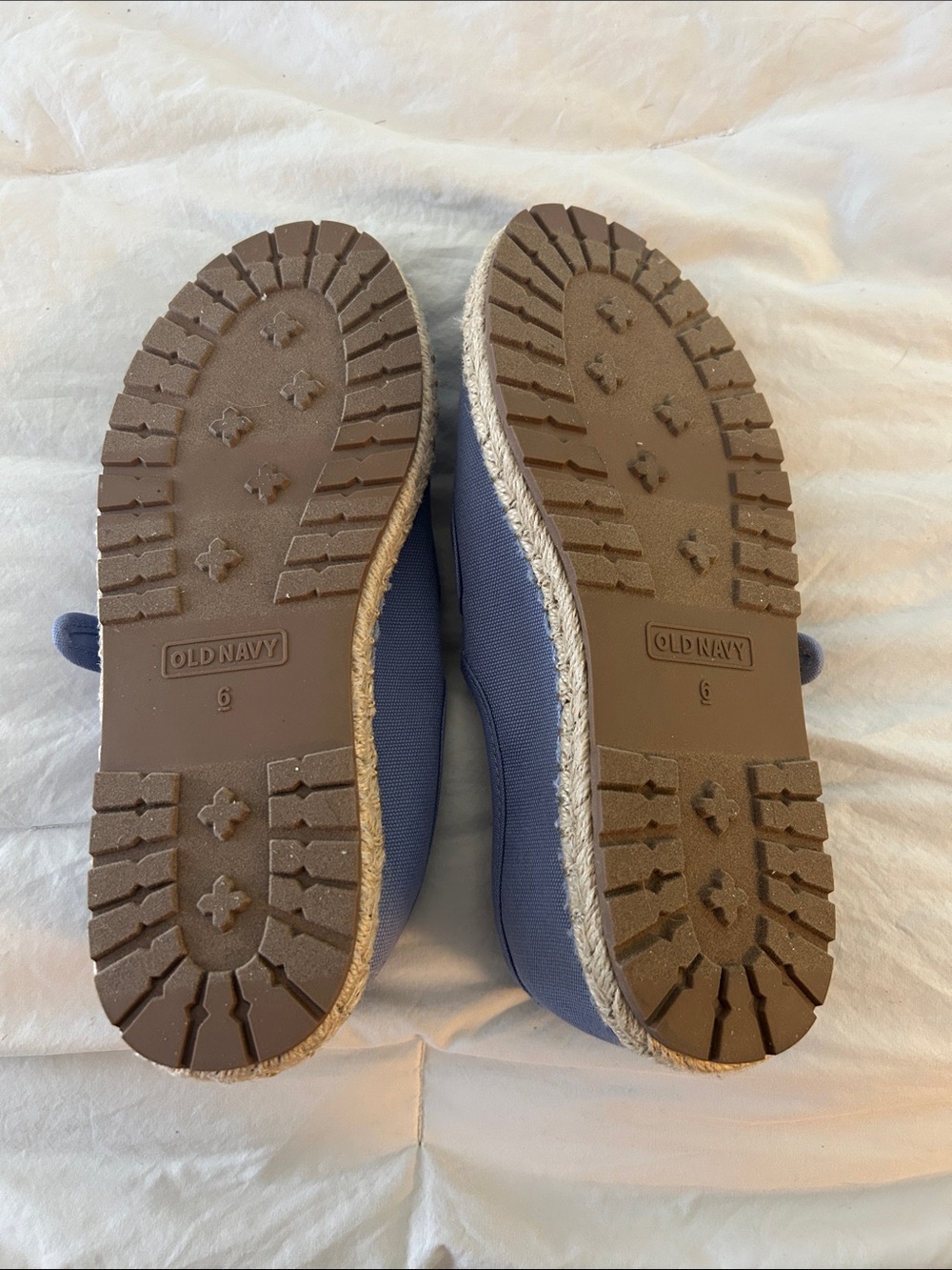Old Navy Lavender Canvas Mary Jane Espadrilles - Picture 3 of 4